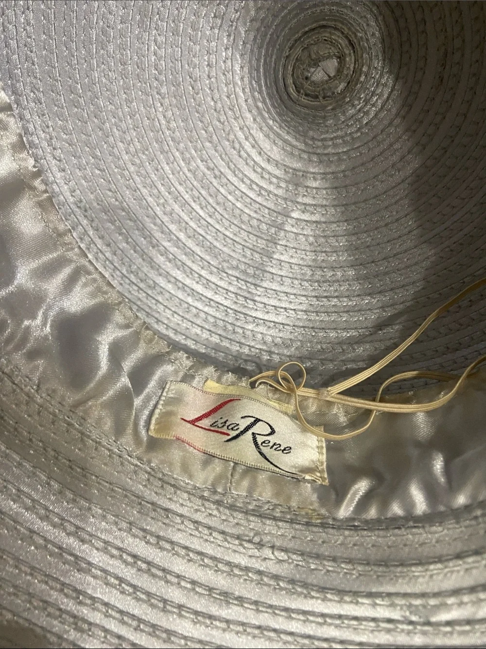 Beautiful Silver Dress Hat / Church Hat by Lisa Rene’